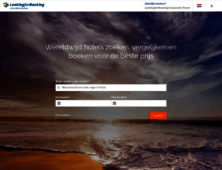 lookingforbooking.nl screenshot