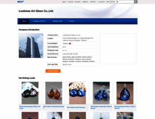 lookmeeartglass.en.ec21.com screenshot