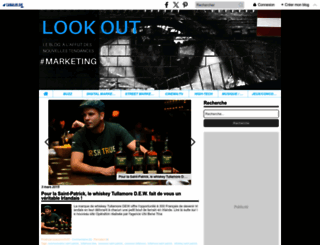 lookout.canalblog.com screenshot