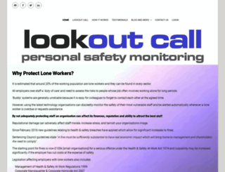 lookoutcall.co.uk screenshot