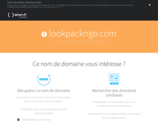 lookpackngo.com screenshot
