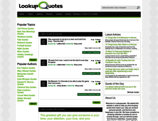 lookupquotes.com screenshot