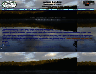 loomislanding.com screenshot