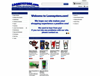 looneystore.com screenshot