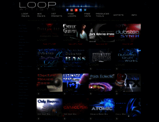 loopartists.com screenshot