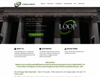 loopclerking.com screenshot