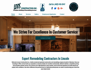 loosconstructioninc.com screenshot