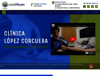 lopezcorcuera.com screenshot
