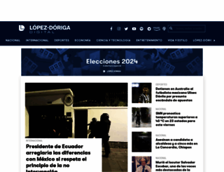 lopezdoriga.com screenshot
