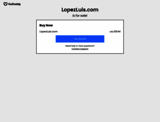 lopezluis.com screenshot