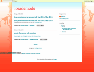 lorademode.blogspot.com.es screenshot