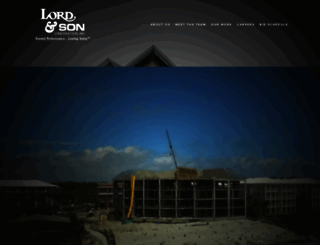lordandsonconstruction.com screenshot