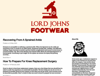 lordjohnsfootwear.com screenshot