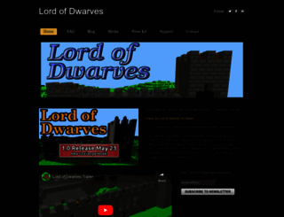 lordofdwarves.com screenshot