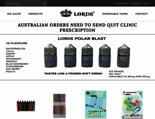 lords.co.nz screenshot