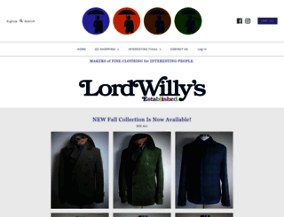 lordwillys.com screenshot