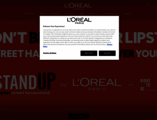 loreal-paris.co.uk screenshot