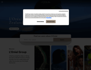 loreal.com.au screenshot