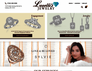 lorellisjewelry.com screenshot