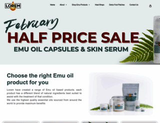loremcare.co.uk screenshot