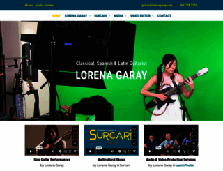 lorenagaray.com screenshot
