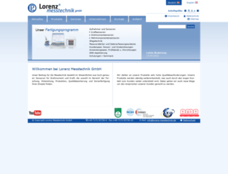 lorenz-messtechnik.de screenshot