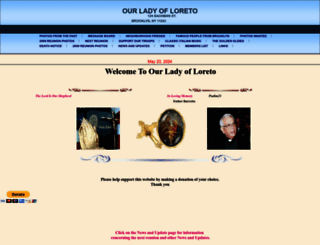 loretochurch.com screenshot