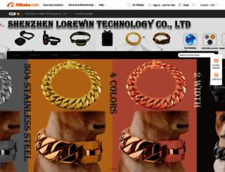 lorewin.en.alibaba.com screenshot