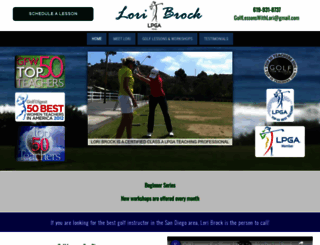 loribrock.com screenshot