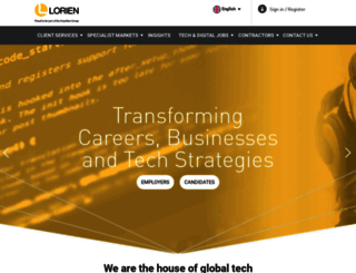 lorien.co.uk screenshot