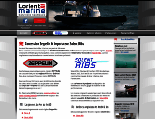 lorientmarine.fr screenshot