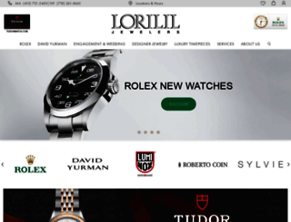 lorililjewelers.com screenshot