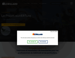 lorillard.fr screenshot