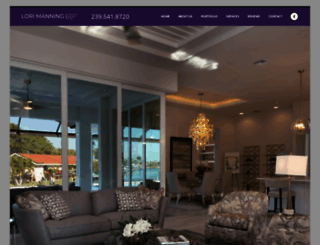 lorimanningdesigns.com screenshot