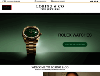 loringjewelers.com screenshot