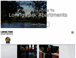 loringparkapts.com screenshot