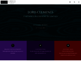 lorisclements.com screenshot