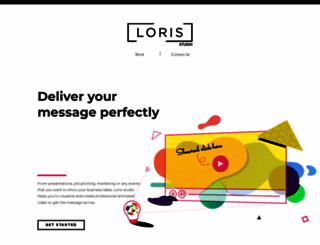 lorisstudio.net screenshot