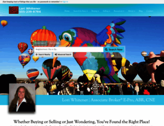 loriwhitener.com screenshot