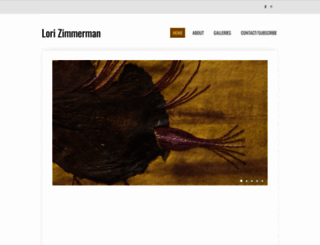 lorizimmerman.com screenshot
