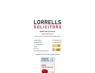 lorrells.com screenshot