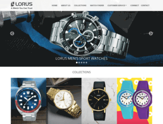 lorus.com.au screenshot