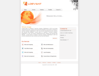 lorventindia.com screenshot
