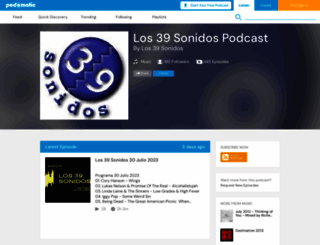 los39sonidos.podomatic.com screenshot