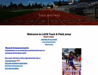 losaltostrack.com screenshot