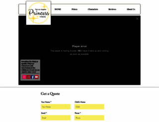 losangelesprincesscompany.com screenshot