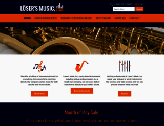 losersmusic.com screenshot