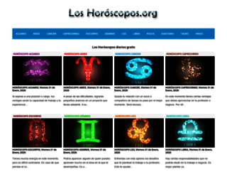 loshoroscopos.org screenshot