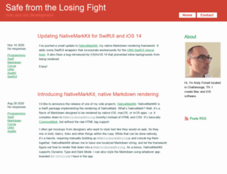 losingfight.com screenshot
