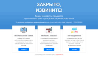 loskskin.ru screenshot